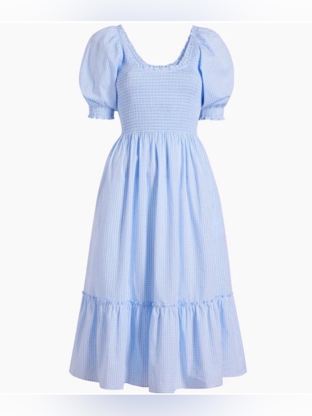 Hill House Louisa “The Nap Dress” in blue gingham - Size Small